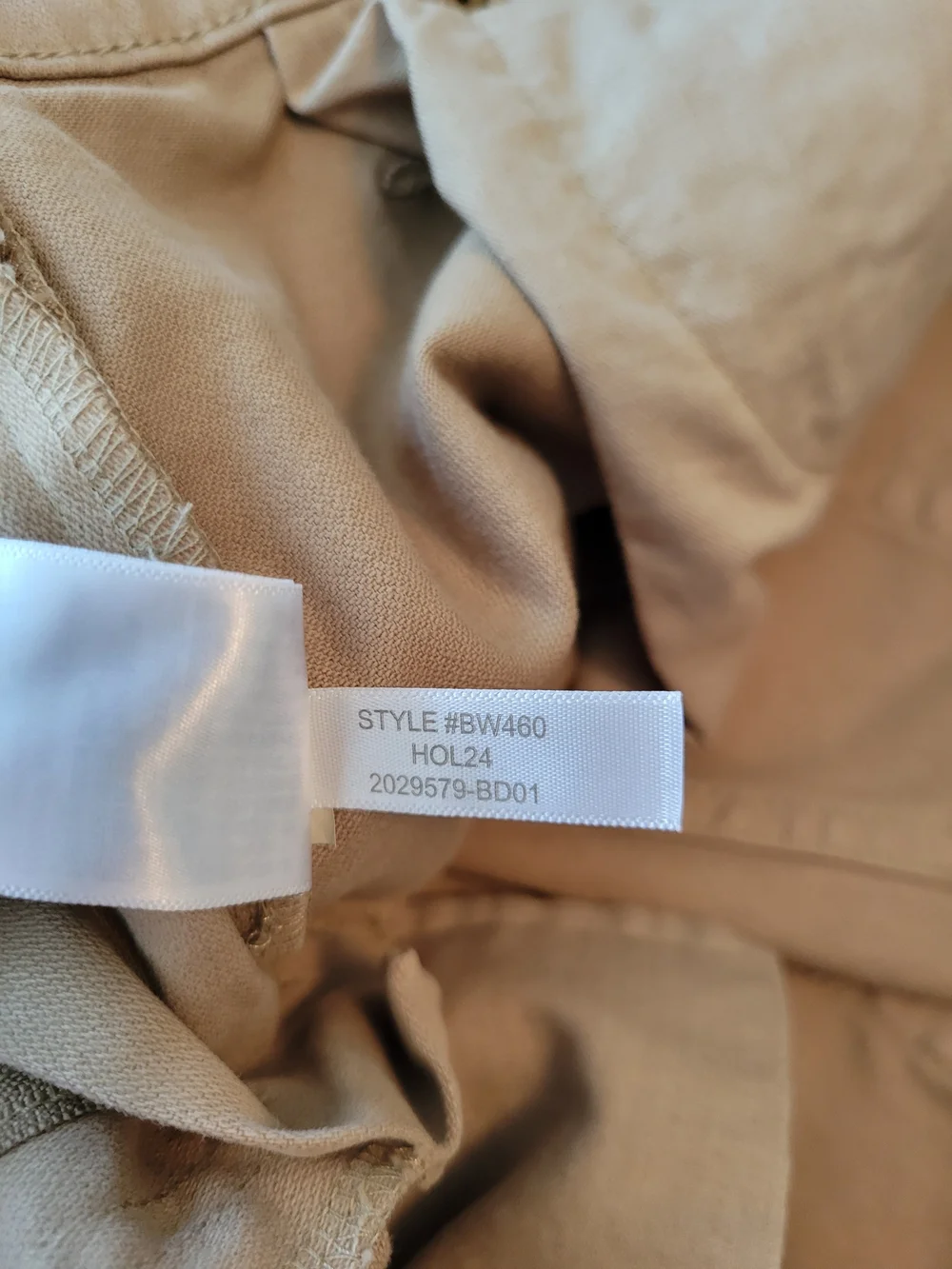 J.Crew Men's Straight Fit Khaki Pants - 34Wx30L